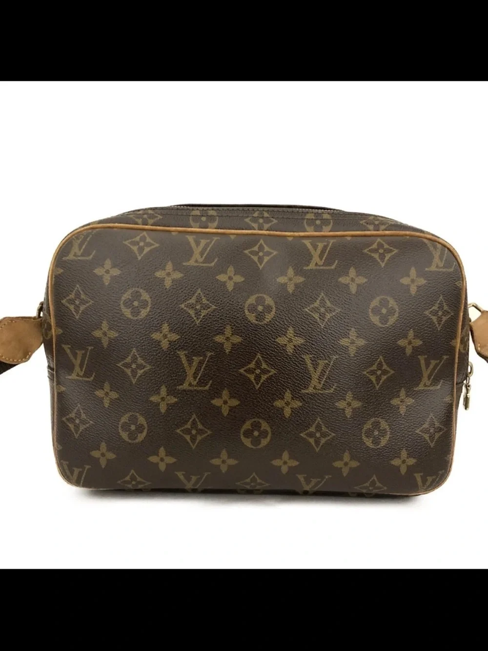 Louis Vuitton Monogram Canvas Men’s Crossbody Bag in Brown